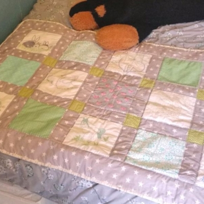 Finished baby quilt commission