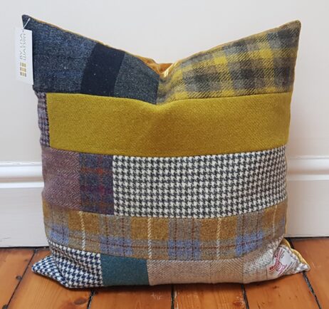 Harris Tweed Patchwork Cushions - 100% British Made & All One Of A Kind - Image 10