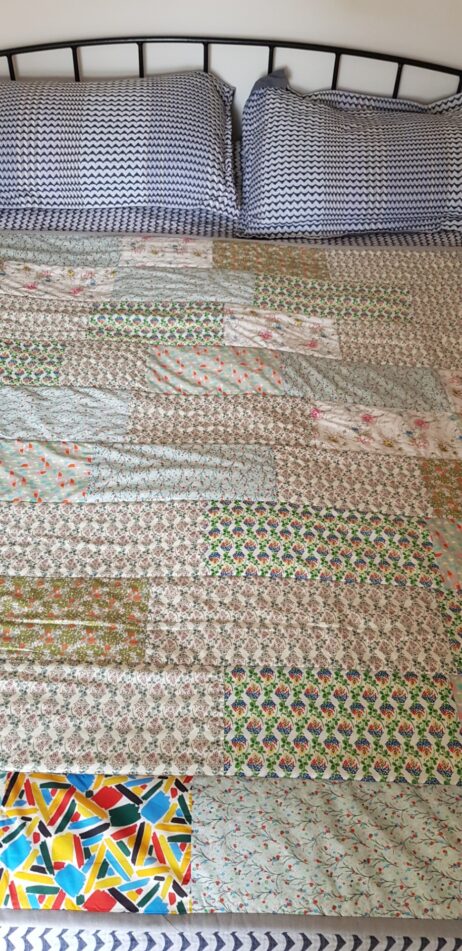 Vintage Liberty Lawn Style Summery Cotton Patchwork Quilts - JUST ONE CURRENTLY AVAILABLE - Image 3