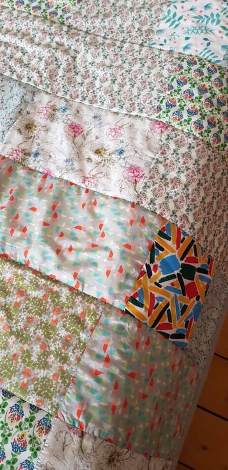 Vintage Liberty Lawn Style Summery Cotton Patchwork Quilts - JUST ONE CURRENTLY AVAILABLE - Image 5