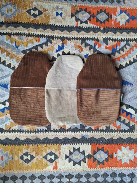 Harris Tweed Patchwork Hot Water Bottle Cover - One of a Kind & 100% British Made - Image 3