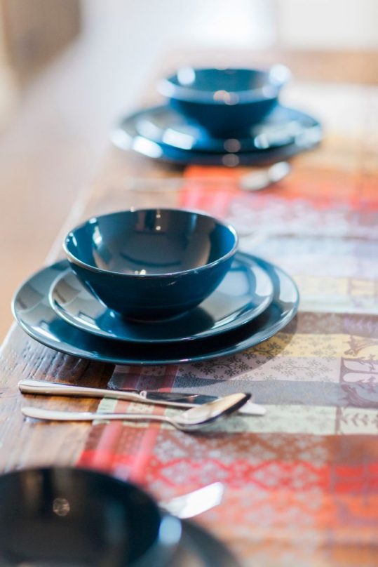 New for 2017, the Folklore collection is inspired by traditional universal patterns. These 2m cotton fabric lengths are woven with care in Lancashire to the highest British weaving standards, to then be used in the home, as perhaps a cosy throw, or a decorative tablecloth, or maybe a beach wrap, it’s up to the individual to decide as these cloths are multi functional. If you have a preference, let me know when ordering which design and which colourway you would like? Folklore Fabrics make truly beautiful & unique tablecloths.