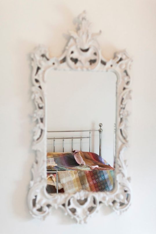 Folklore Fabrics reflected in mirror Folklore Fabrics reflected in mirror