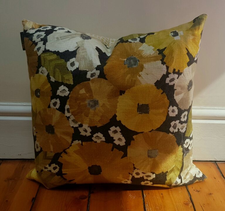 ALL my Designer Fabric Cushions are handmade By Lisa Watson