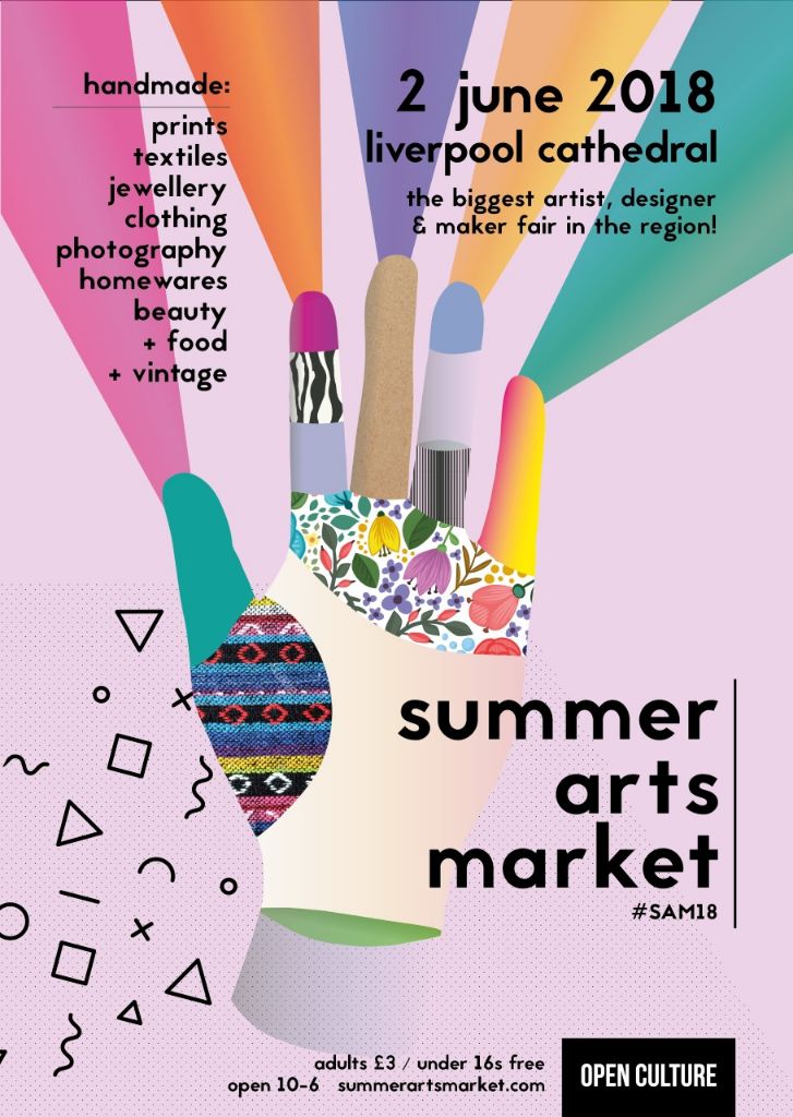 Summer Arts Market held in Anglican Liverpool Cathedral