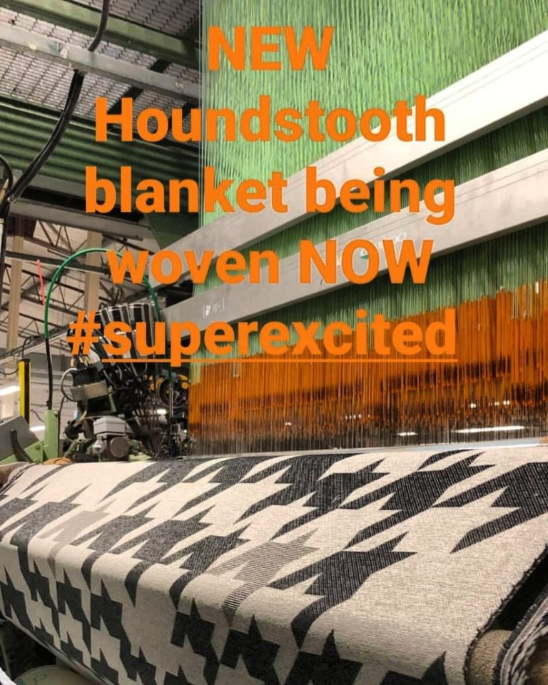 NEW blankets being woven Now! Quilts by Lisa Watson