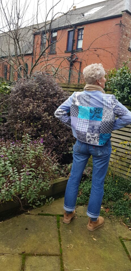 Bespoke Patchwork Quilted Reversible Jackets-3 options available - Image 5
