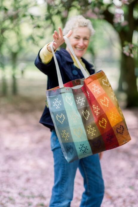 Folklore Fabric Printed Tote Bag - Only 2 remaining! - Image 2