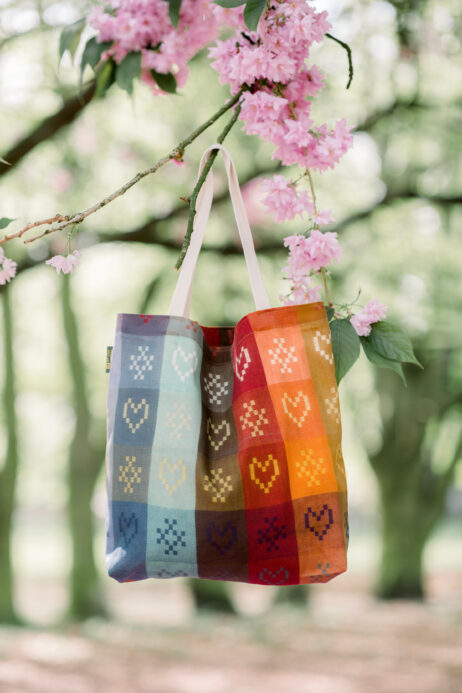 Folklore Fabric Printed Tote Bag - Only 2 remaining!