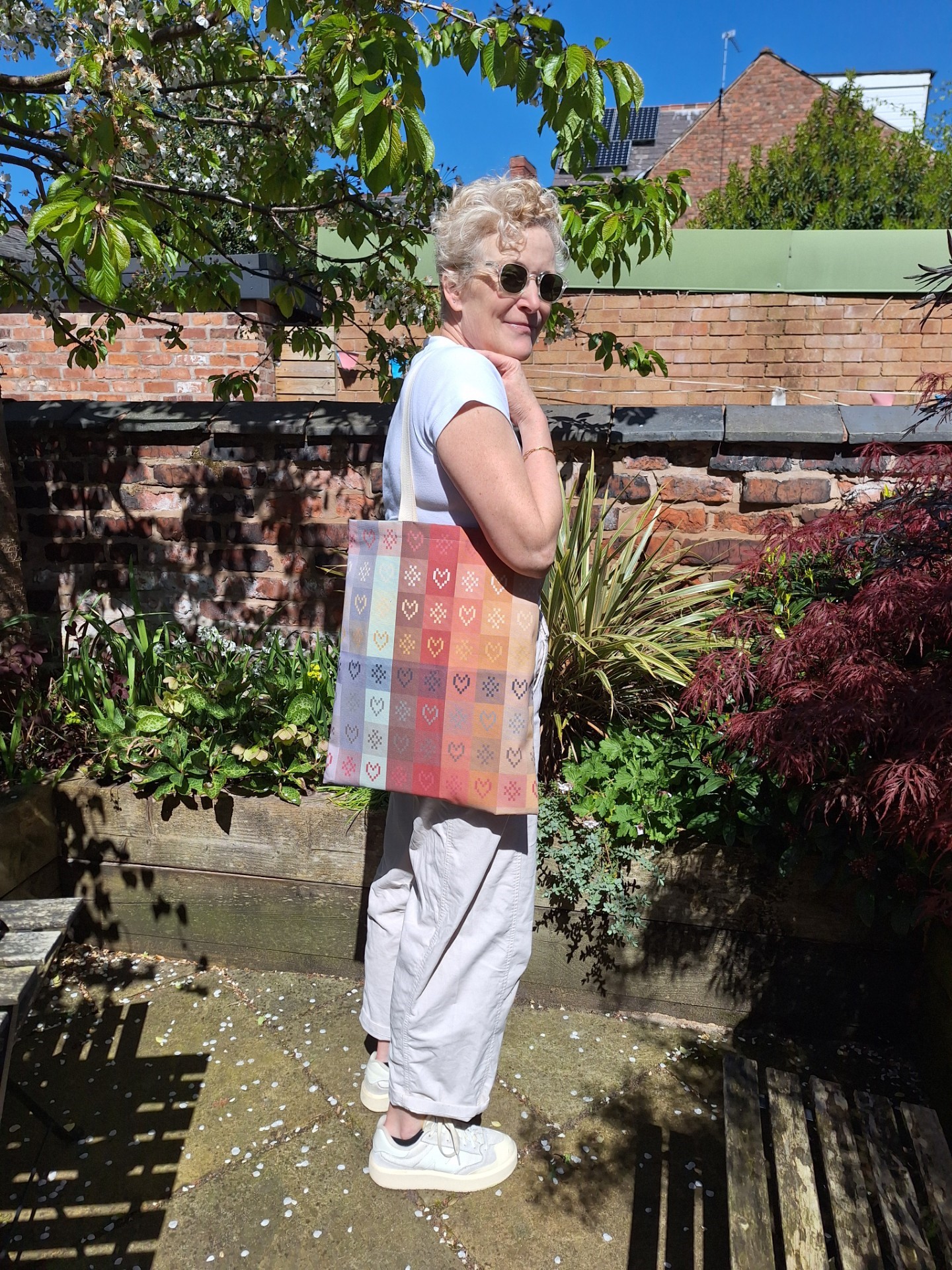 NEW Folklore Fabric Printed Tote Bag
